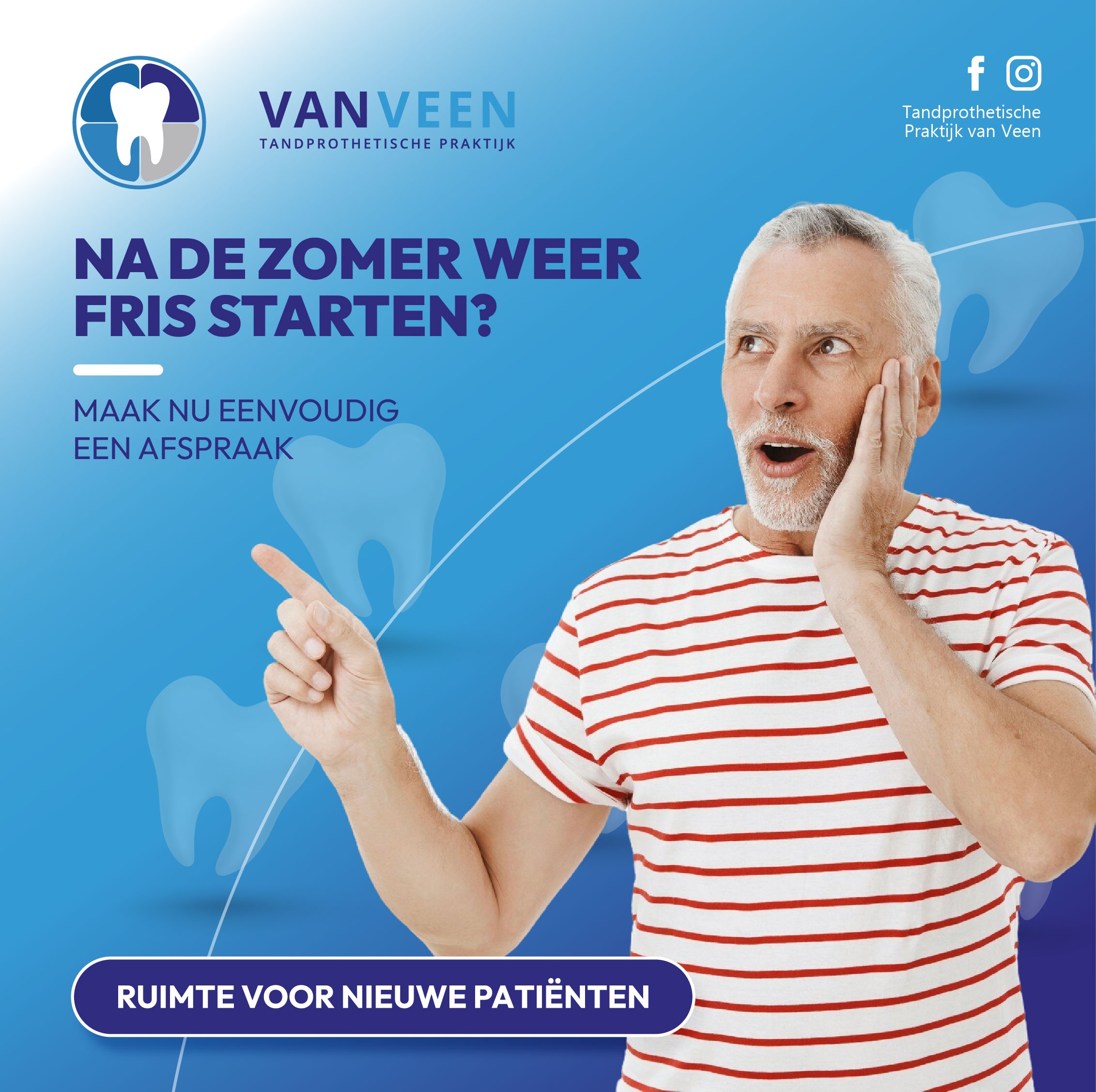 Kunstgebit gebroken Assen