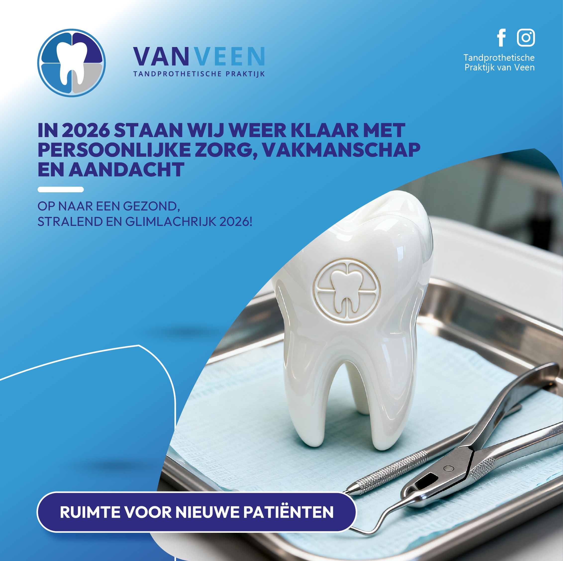 Kunstgebit aanschaffen Drenthe